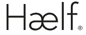 Haelf store logo
