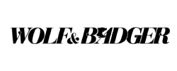 Wolf and Badger store logo
